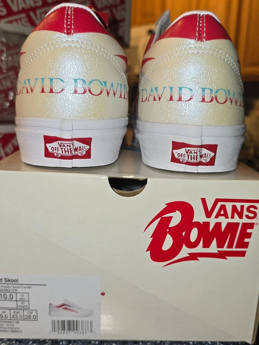 Vans David Bowie Alladin Sane Brand New In The Box